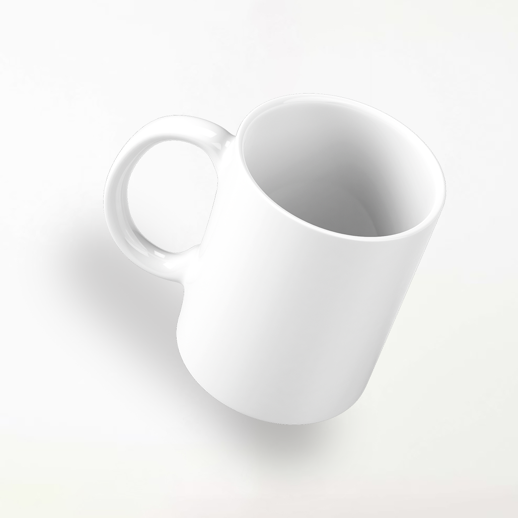 White Personalised Mug
